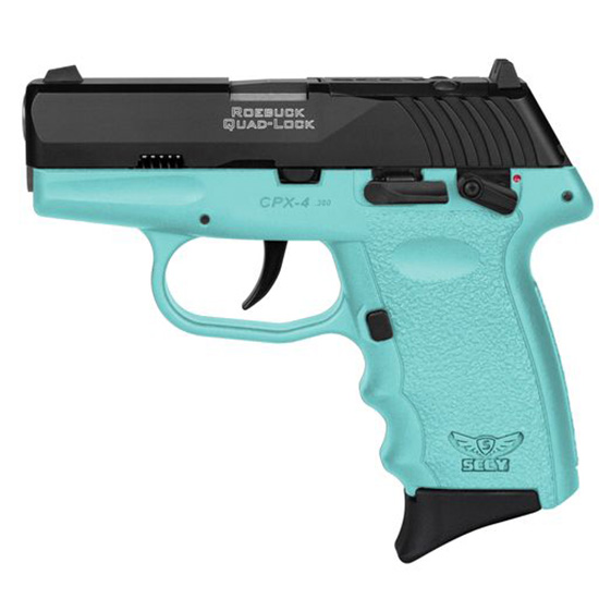 SCCY CPX-4 380ACP BLUE BLK RED DOT READY 2 10RD - Pistols